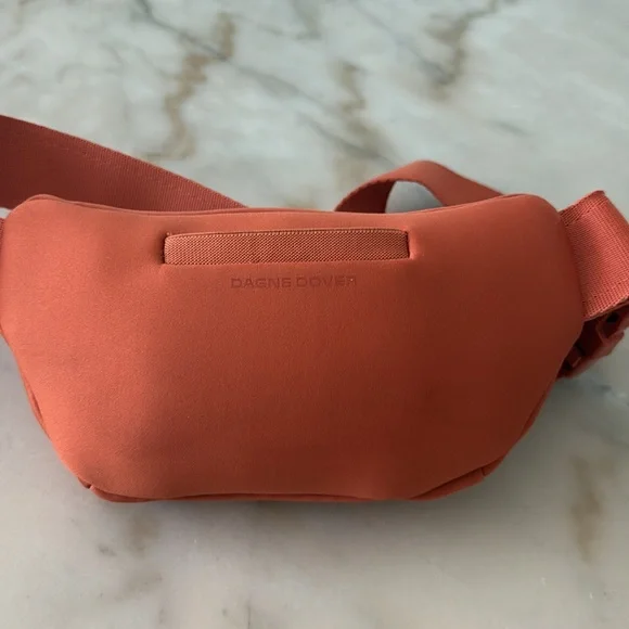 DAGNE DOVER Ace Neoprene Belt Bag Coyote Dark Orange - Picture 9 of 17